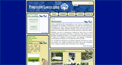 Desktop Screenshot of progressivelawnscaping.com